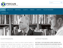 Tablet Screenshot of focuscgroup.com